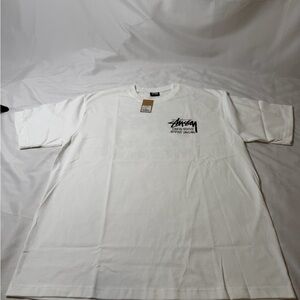 Stussy White Short Sleeve Tee